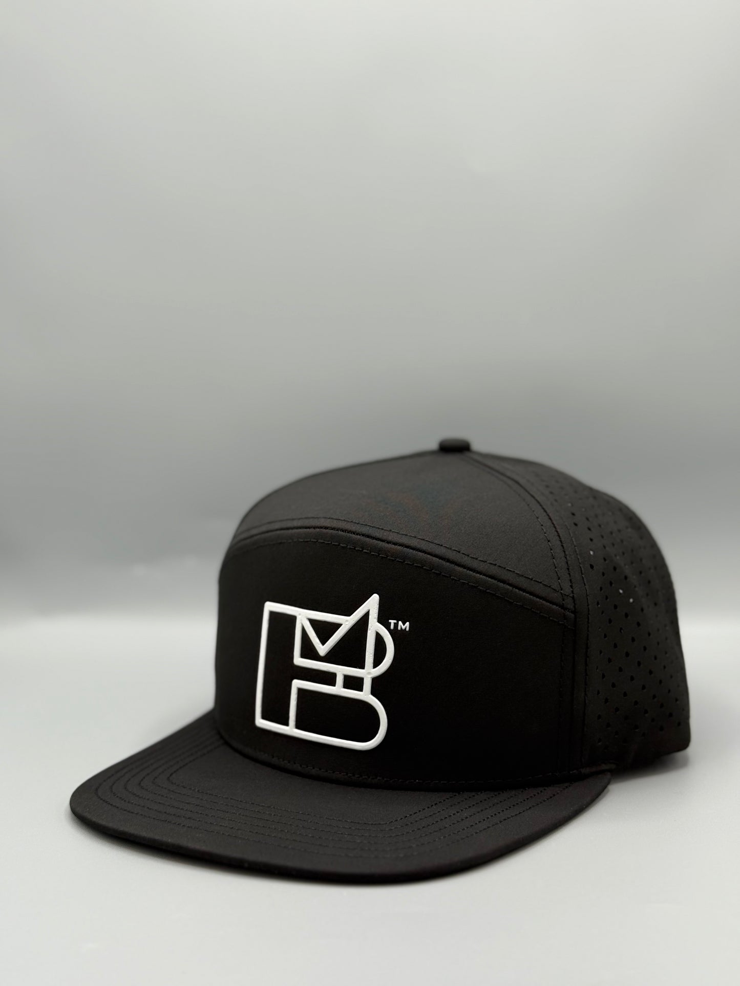 DBM Black Snapback Hat