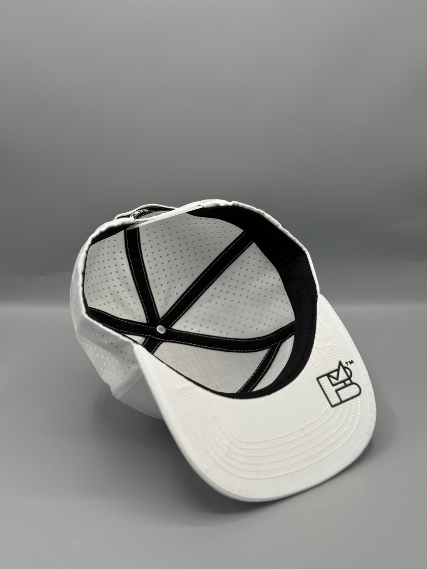 DBM White Snapback Hat