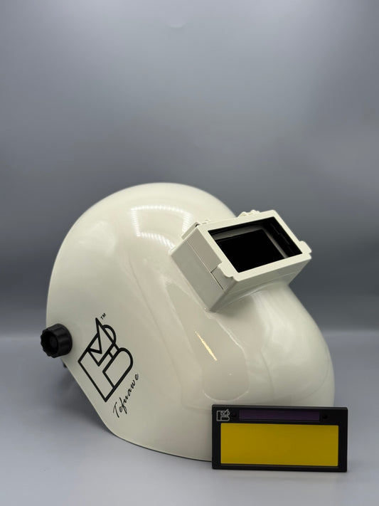 Welding Hood/ Gold Lens Combo (Pre- order, Hoods will be available at the end of November)