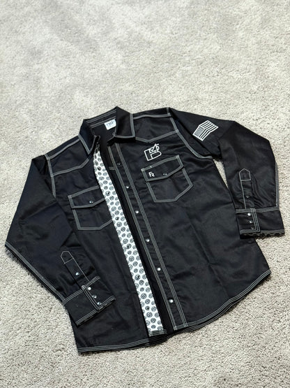 DBM Black/White FR Shirt